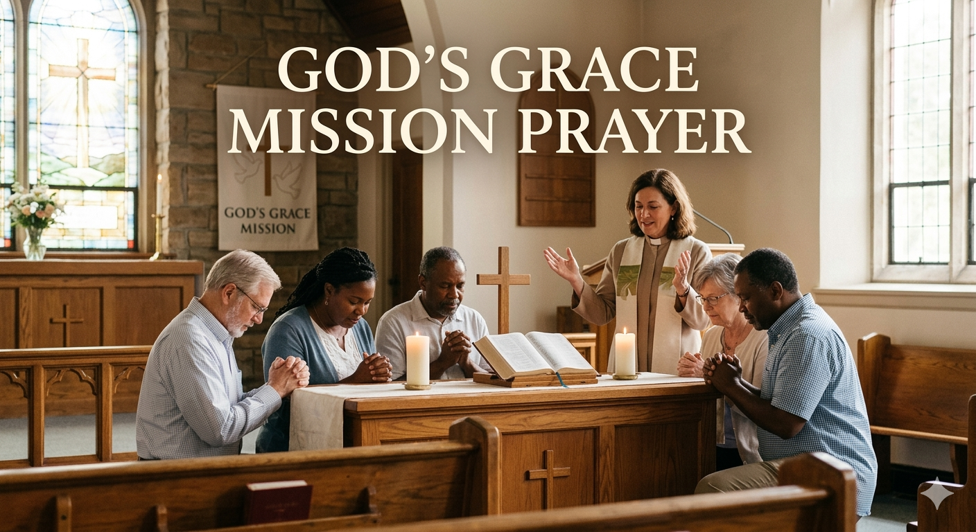 ​For God’s Grace Mission Prayer