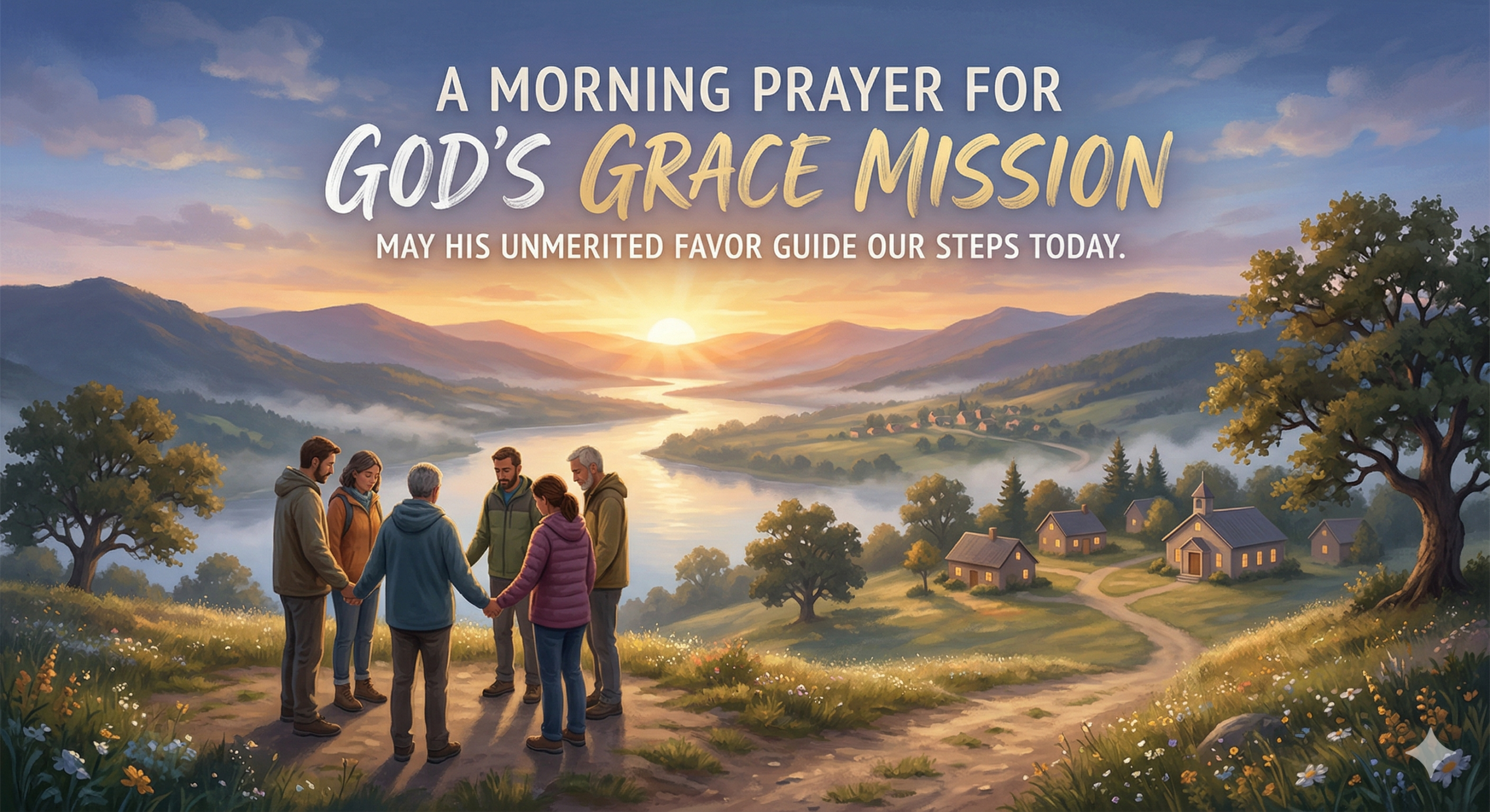 A Morning Prayer for the God’s Grace Mission