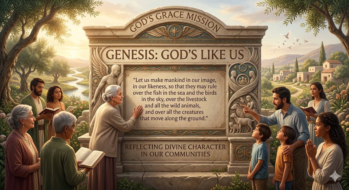 “Let us make mankind in our image, after our likeness”